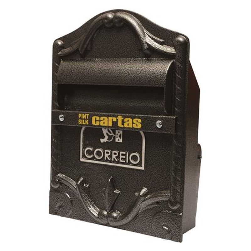 Caixa-de-Corrreio-Beta-Gradil-Eco-22x14x38cm-Aluminio-Preto