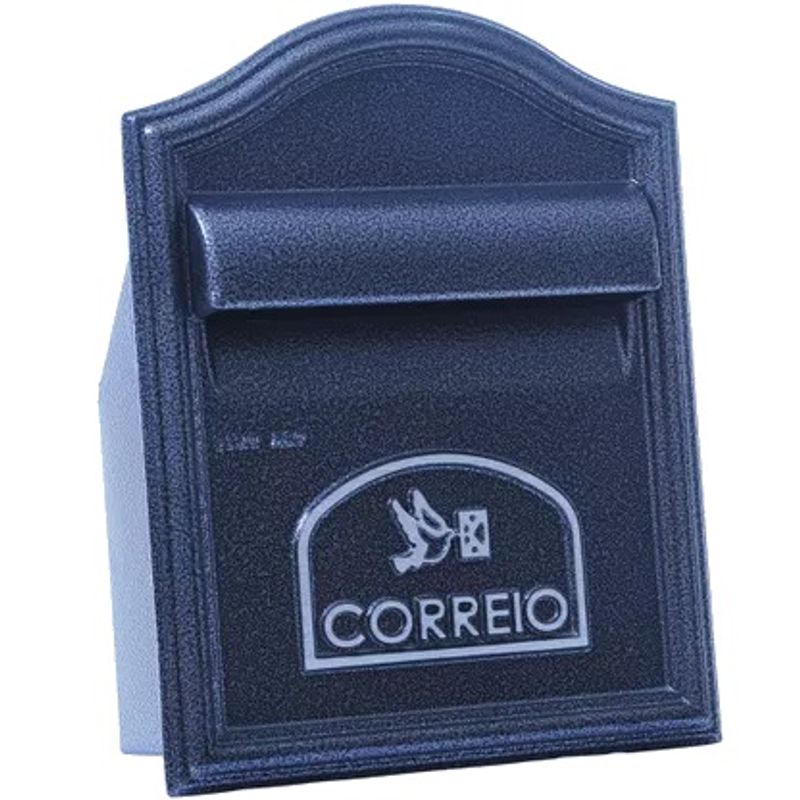 Caixa-de-Correio-Tyane-22x13x28cm-Aluminio-Preto