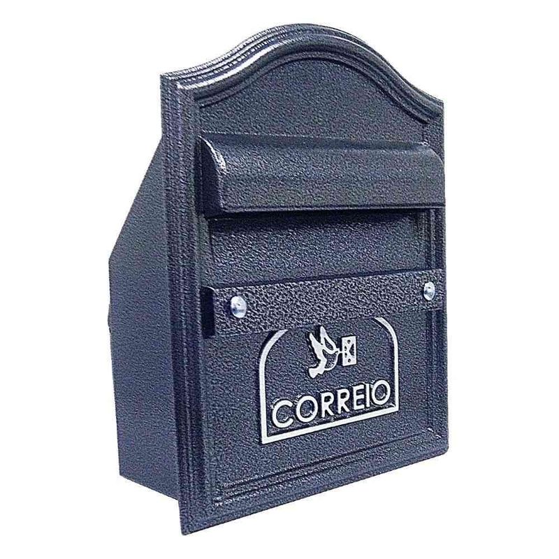 Caixa-de-Correio-Tyane-22x13x28cm-Aluminio-Preto