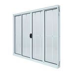 Janela-de-Correr-4-Folhas-com-Grade-Aluminio-Branco-100x200cm