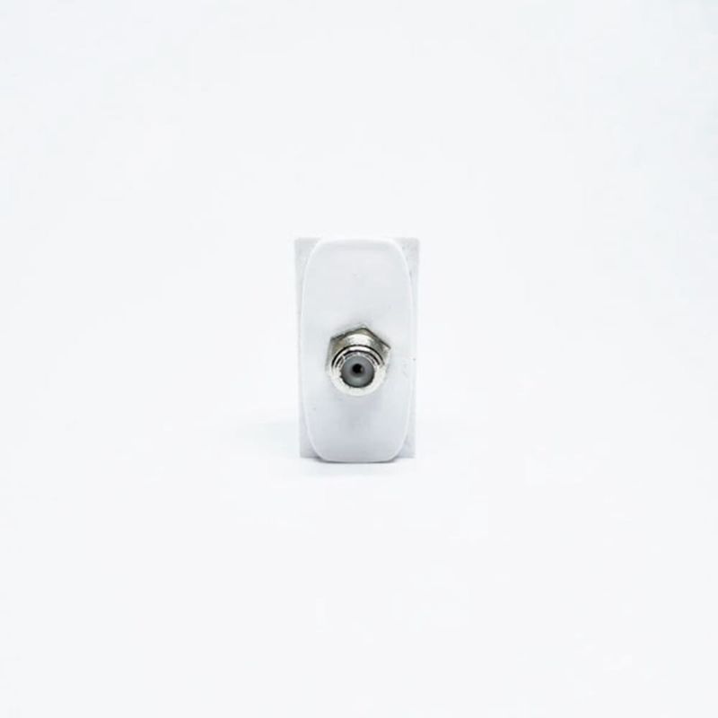 Modulo-Tomada-Coaxial-para-Antena-de-TV-Branco-Gracia