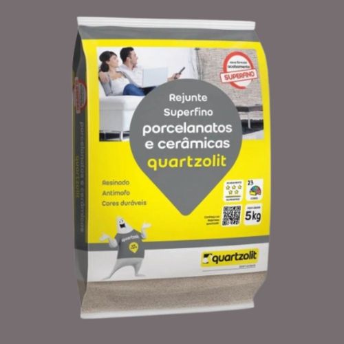 Rejunte Porcelanato Preto 5kg Quartzolit