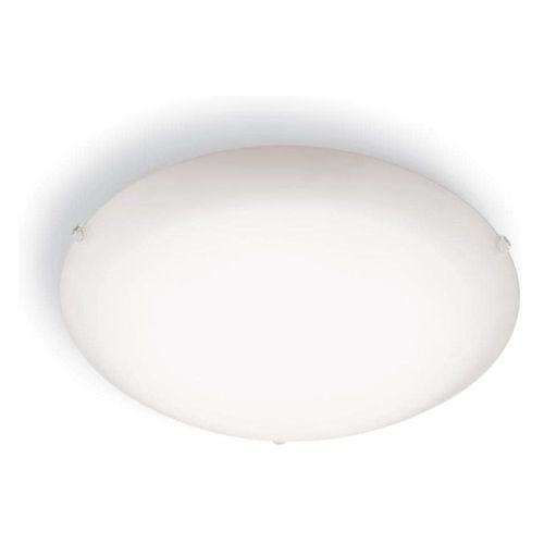 Plafon de Sobrepor Classic Redondo Branco 25cm para 1 Lâmpada E27