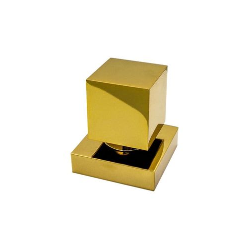 Acabamento Registro Base Deca Gaveta/Pressão 1/2" a 1" C90 Square Ouro