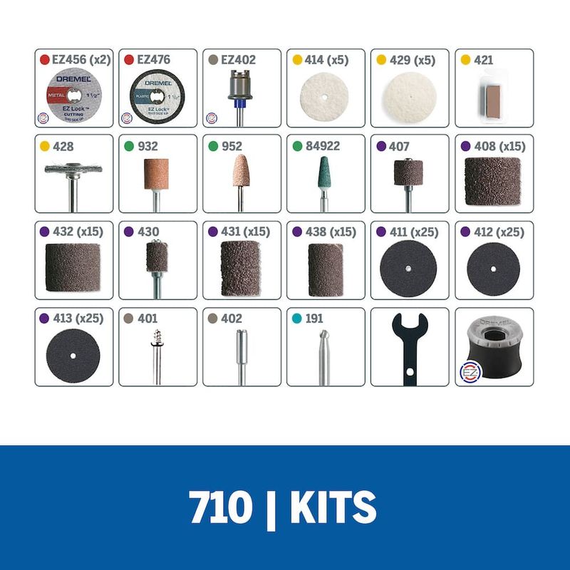 Jogo-de-Acessorios-p--Micro-Retifica-160-pcs-710-08-Dremel