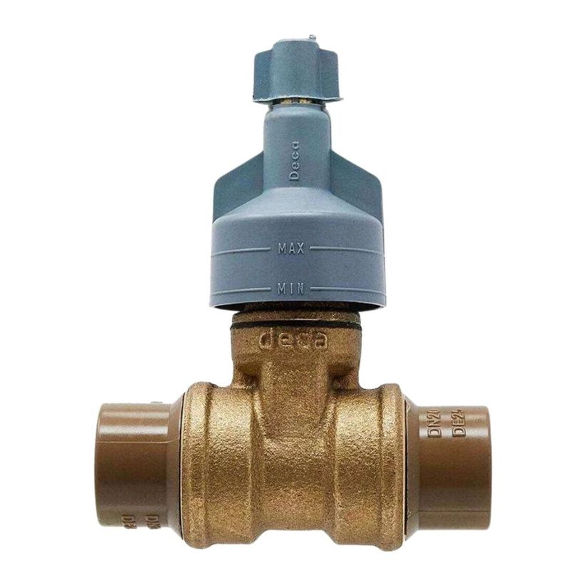 Base-para-Registro-de-Gaveta-Bruto-4509-para-Tubulacao-PVC-25mm-Deca