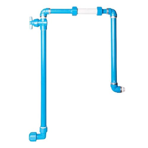 Kit Cavalete PVC Hidrômetro Azul 3/4" Doal Plastic