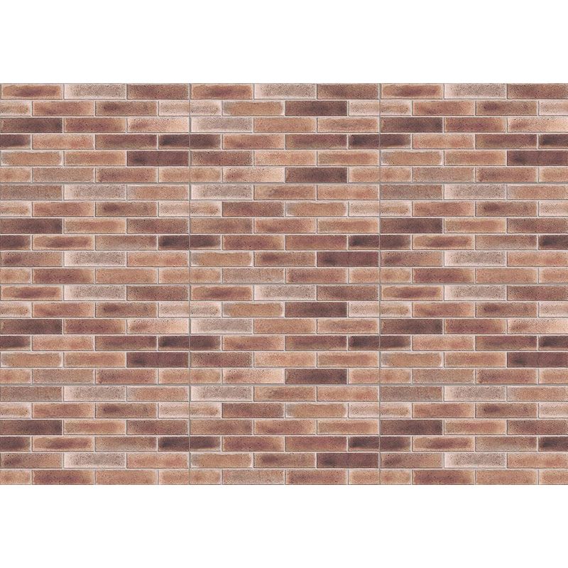 Revestimento Ladrillo Red Retificado Acetinado Marrom 39x75cm 2,06m2