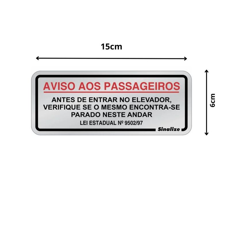 Placa-Aviso-Elevador-6x15cm-em-Aluminio