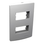 Placa-2-Postos-4x2-com-Suporte-Branca-Biancopro