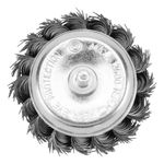 Escova-de-Aco-Tipo-Copo-Fio-Torcido-2.9-16--65mm-Haste-em-Madeira-MTX