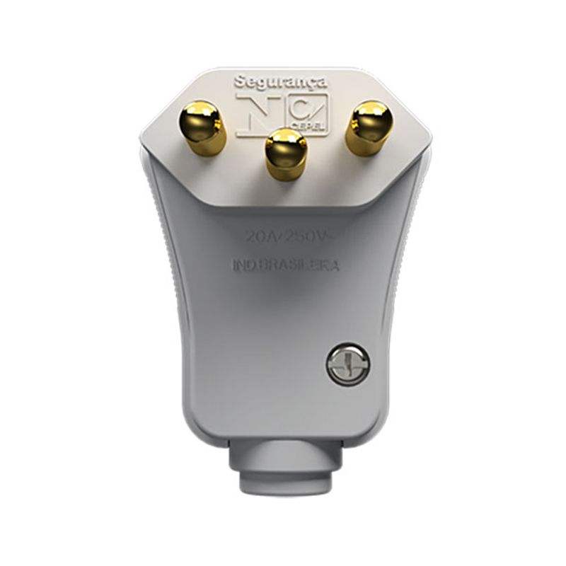 Plugue-Movel-90°-Prensa-Cabo-2-Polos---Terra-20-Amperes-250V-Branco