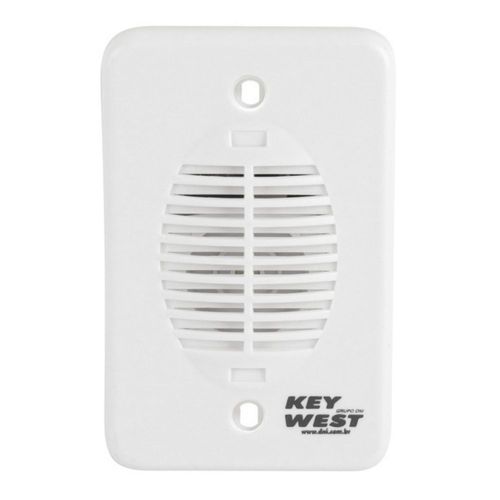 Campainha de Embutir para Caixa 4X2" Bivolt Branca
