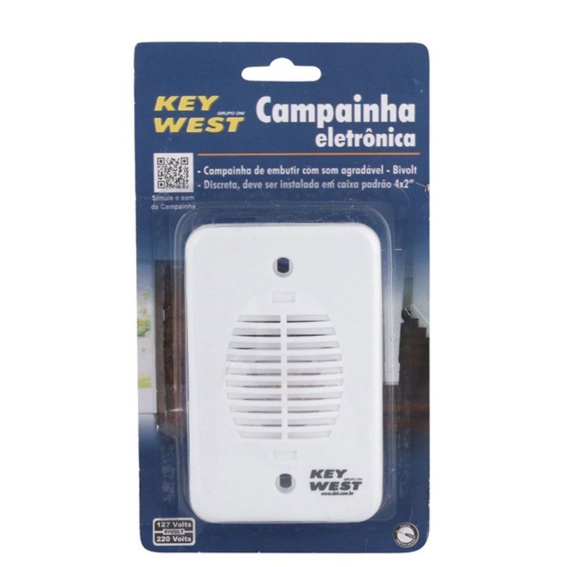 Campainha-de-Embutir-para-Caixa-4X2--Bivolt-Branca