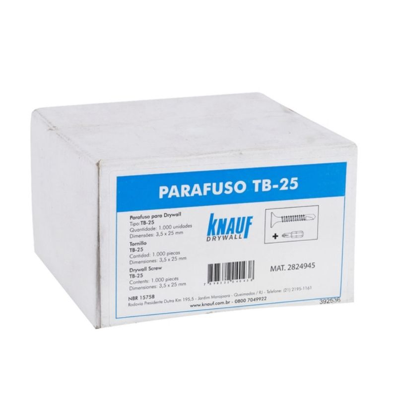 Parafuso-Aco-para-Drywall-TB-35x25mm-Caixa-1000-Unidades-Knauf