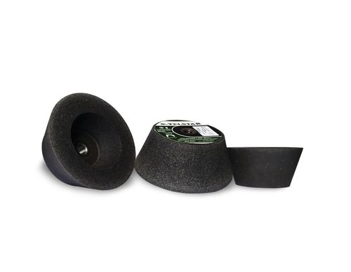 Rebolo Copo Cônico Marmorista 4" 101,6x50,8x14mm Tipo11 Gr.60 Telstar
