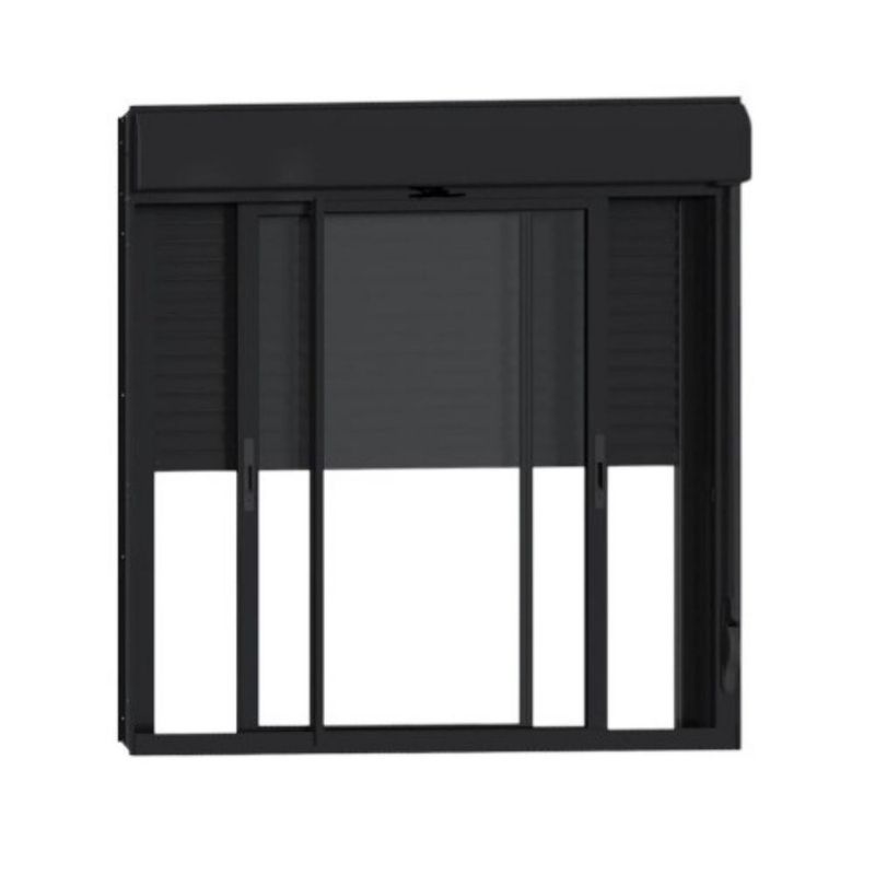 Janela-Persiana-2-Folhas-Aluminio-Preto-120x150cm