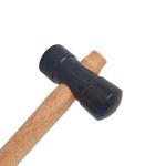 Martelo-de-Borracha-40-mm-Preto-Cabo-Madeira-Momfort