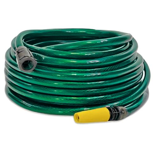 Kit Mangueira para Jardim PT150 Super Flexível 1/2" 20m Verde Mantac