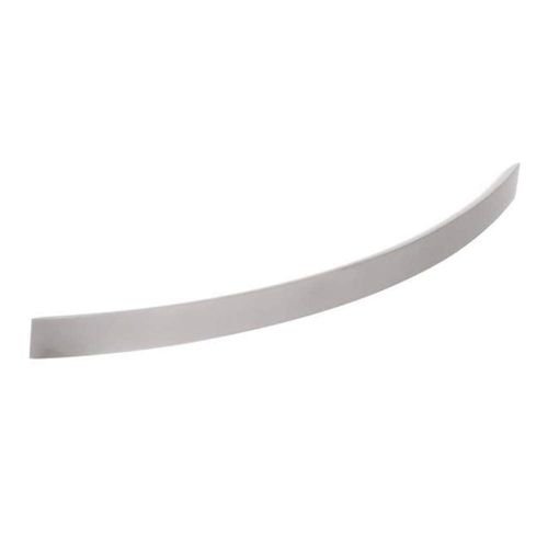 Puxador Curvo Chato 256mm Alumínio Acetinado