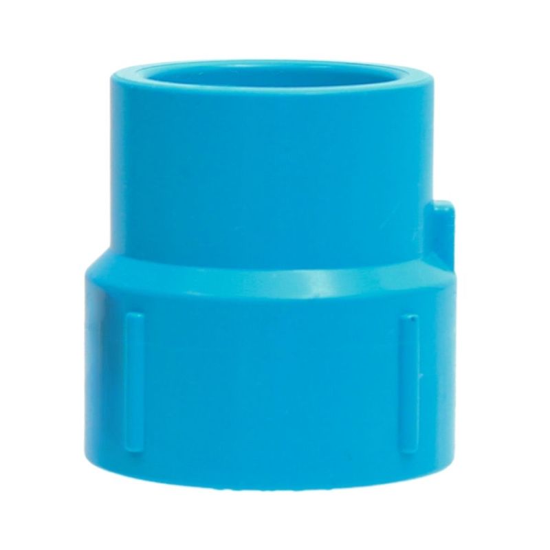 Luva-Soldavel-com-Bucha-de-Latao-Azul-PVC-25mm-X-3-4--Fortlev