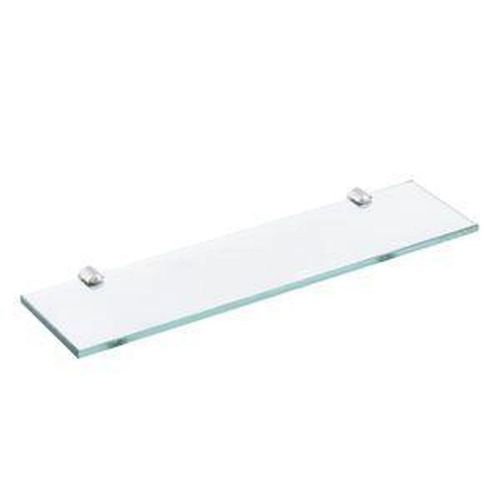 Porta Shampoo Reto para Banheiro 30x10,5cm Acrílico Cristal