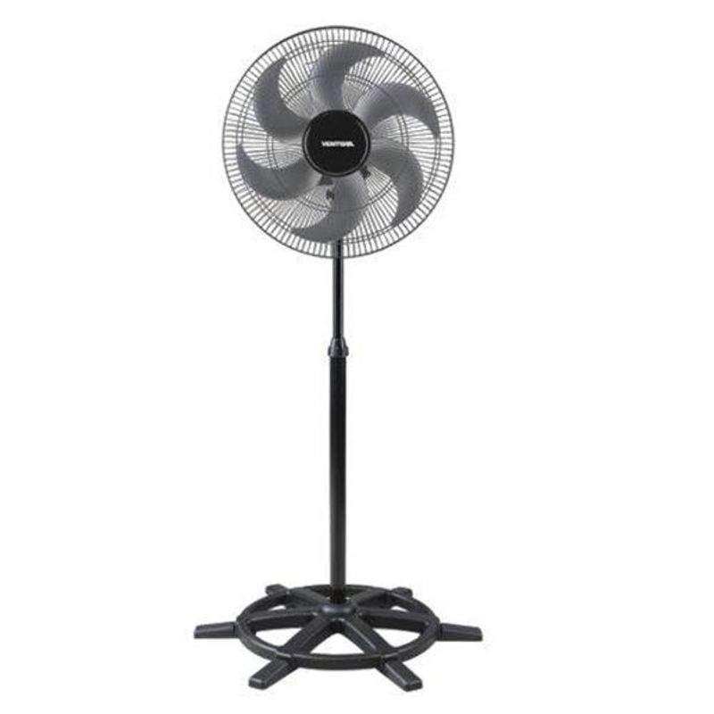 Ventilador-de-Coluna-Steel-Preto-com-6-Pas-50cm-200W-Bivolt