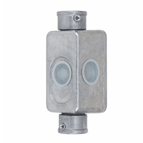 Kit Condulete Múltiplo X 3/4", Tampa Cega, 2 Conectores e 3 Tampões
