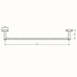 Porta-Toalha-de-Banho-Like-Square-45cm-com-Barra-Reta-Cromado
