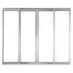 Janela-de-Correr-4-Folhas-sem-Grade-Aluminio-Brilhante-100x150cm