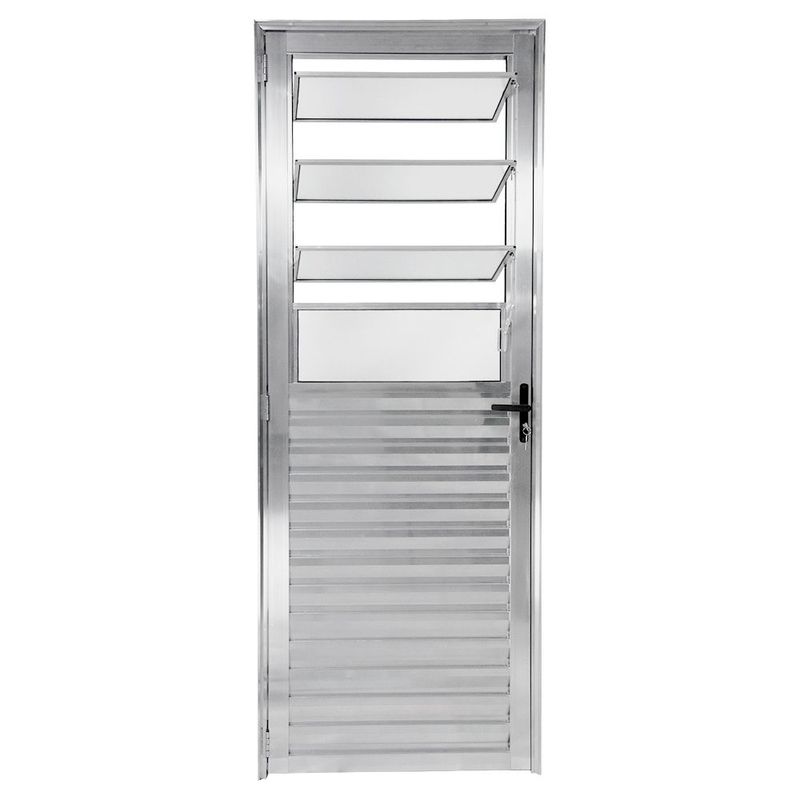Porta-Basculante-Vidro-Boreal-Aluminio-Brilhante-Direito-210x80cm