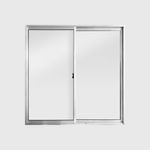 Janela-de-Correr-2-Folhas-sem-Grade-Aluminio-Brilhante-100x100cm