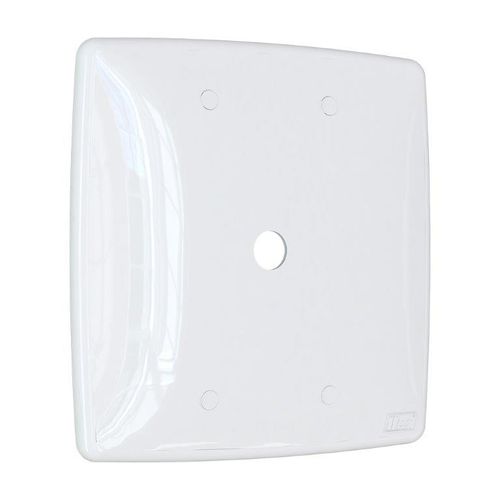 Placa Saída de Fio 4x4 Branca Finesse+