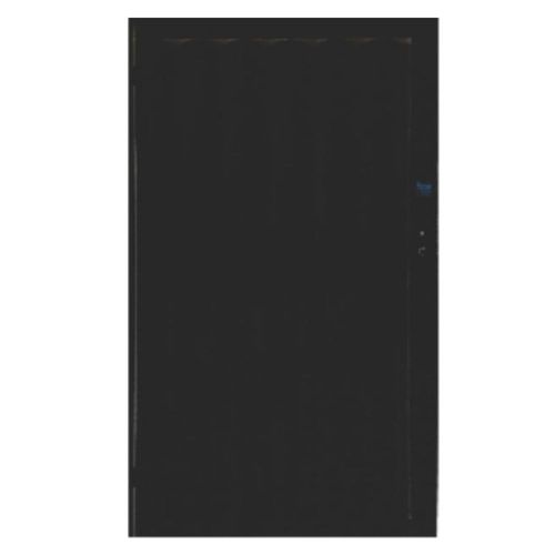Portão de Aço Búzios Preto Esquerdo 200x84cm