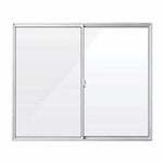 Janela-de-Correr-2-folhas-sem-Grade-Aluminio-Brilhante-120x120cm