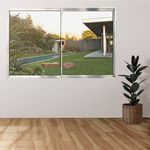 Janela-de-Correr-2-folhas-sem-Grade-Aluminio-Brilhante-120x120cm