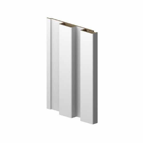 Painel Ripado SuperWPC Laca Branco 10x1,5X285cm