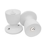 Fechadura-Tubular-Botao-Chave-90mm-Branca