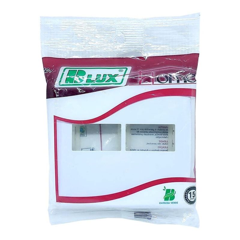 Placa-2-Postos-4x4-com-Suporte-Branca-Home