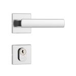 Fechadura-Externa-Roseta-Quadrada-1601-39-55MM-Inox-Cromado
