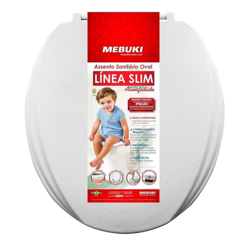 Assento-Sanitario-Convencional-Almofadado-Slim-PP-Oval-Branco