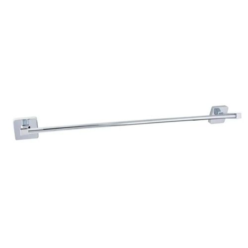 Porta Toalha de Banho Like Square 45cm com Barra Reta Cromado