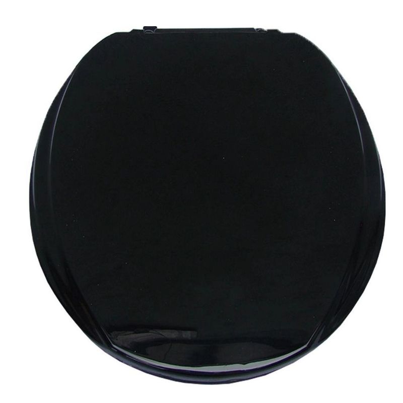 Assento-Sanitario-Convencional-Almofadado-Slim-PP-Oval-Preto