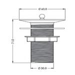 Valvula-Metalica-para-Lavatorio-e-Cuba-Tampa-Plastica-1-7-8---Esteves