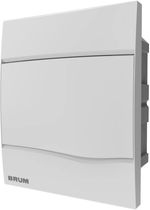 Quadro-PVC-Disjuntor-Embutir-sem-Barramento-para-5-Disjuntores-Branco