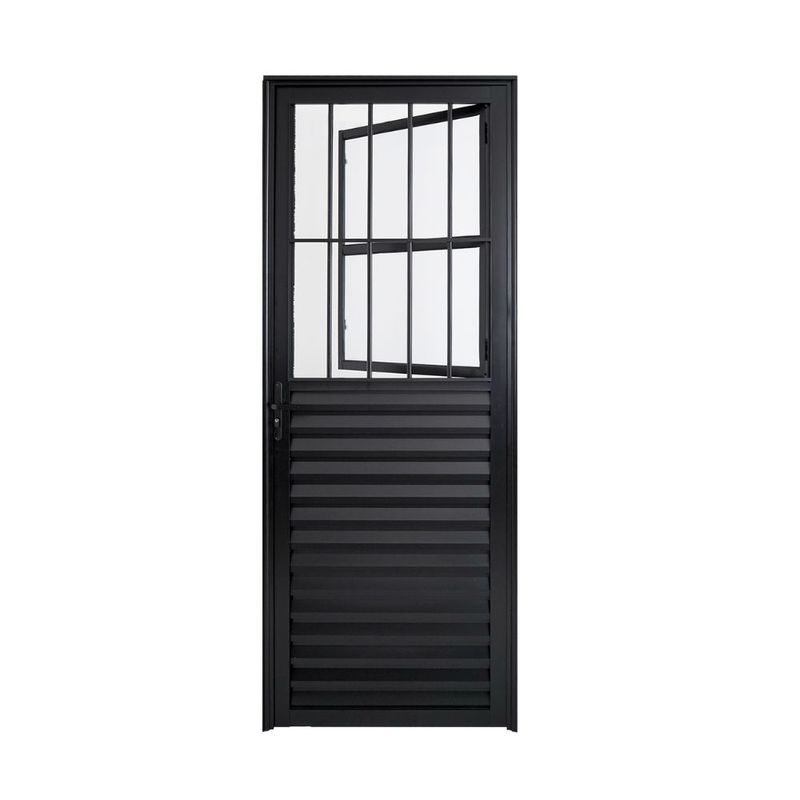 Porta-Postigo-Vidro-Boreal-Aluminio-Preto-Direito-210x80cm