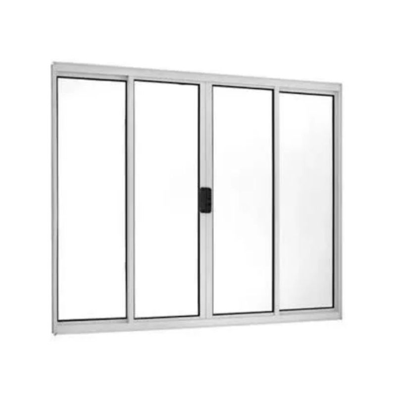 Janela-de-Correr-4-Folhas-sem-Grade-Aluminio-Brilhante-100x120cm