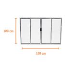 Janela-de-Correr-4-Folhas-sem-Grade-Aluminio-Brilhante-100x120cm