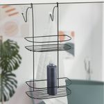 Porta-Shampoo-Duplo-para-Banheiro-445cm-Preto