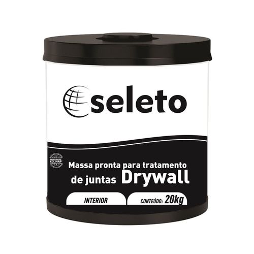 Massa Drywall para Tratamento de Juntas 20Kg Seleto